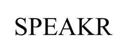 SPEAKR trademark