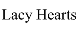 LACY HEARTS trademark