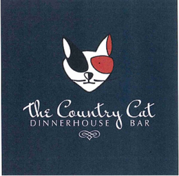 THE COUNTRY CAT DINNERHOUSE BAR trademark