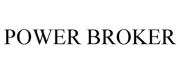 POWER BROKER trademark