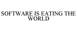 SOFTWARE IS EATING THE WORLD trademark