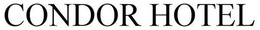 CONDOR HOTEL trademark