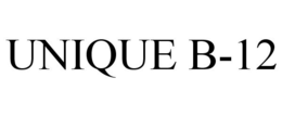 UNIQUE B-12 trademark