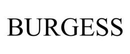 BURGESS trademark