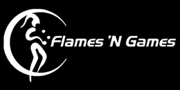 FLAMES 'N GAMES trademark