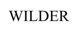 WILDER trademark