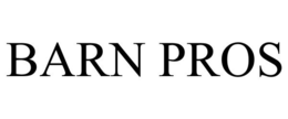 BARN PROS trademark