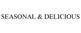 SEASONAL & DELICIOUS trademark