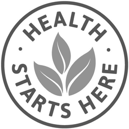 · HEALTH · STARTS HERE trademark
