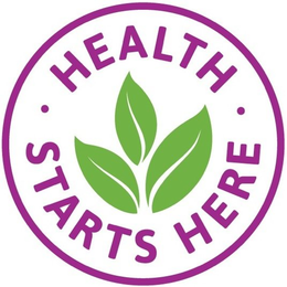 · HEALTH · STARTS HERE trademark