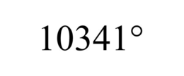 10341° trademark
