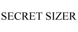 SECRET SIZER trademark