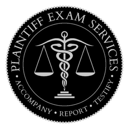 PLAINTIFF EXAM SERVICES ACCOMPANY REPORT TESTIFY trademark