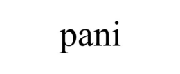 PANI trademark