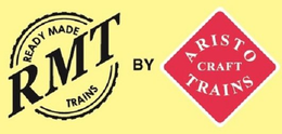 READY MADE RMT TRAINS BY ARISTO CRAFT TRAINS trademark