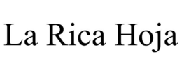 LA RICA HOJA trademark