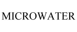 MICROWATER trademark