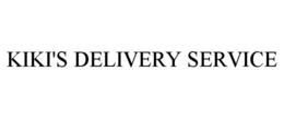 KIKI'S DELIVERY SERVICE trademark