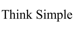THINK SIMPLE trademark