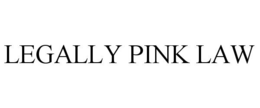 LEGALLY PINK LAW trademark