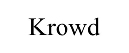 KROWD trademark