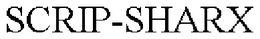 SCRIP-SHARX trademark