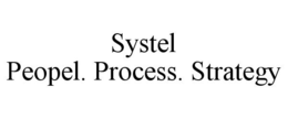 SYSTEL PEOPEL. PROCESS. STRATEGY trademark