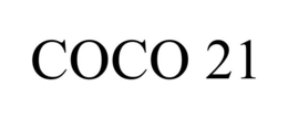 COCO 21 trademark