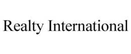 REALTY INTERNATIONAL trademark