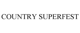 COUNTRY SUPERFEST trademark