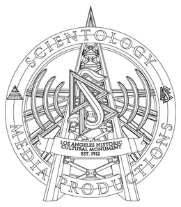 S SCIENTOLOGY MEDIA PRODUCTIONS LOS ANGELES HISTORIC CULTURE MONUMENT EST. 1912 trademark