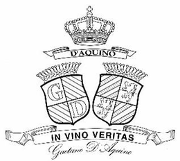 D'AQUINO GD IN VINO VERITAS GAETANO D'AQUINO trademark