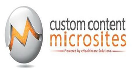 M CUSTOM CONTENT MICROSITES POWERED BY EHEALTHCARE SOLUTIONS trademark