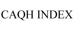 CAQH INDEX trademark