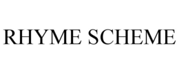 RHYME SCHEME trademark
