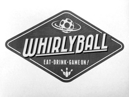 WHIRLYBALL EAT DRINK GAME ON! trademark