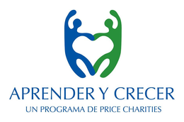 APRENDER Y CRECER UN PROGRAMA DE PRICE CHARITIES trademark