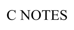 C NOTES trademark