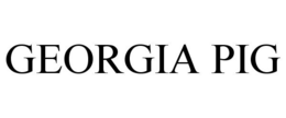 GEORGIA PIG trademark