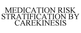 MEDICATION RISK STRATIFICATION BY CAREKINESIS trademark