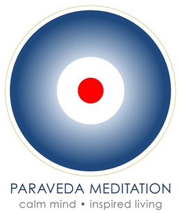 PARAVEDA MEDITATION CALM MIND · INSPIRED LIVING trademark