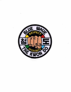 BLUE WAVE TAE KWON DO RESPECT INTEGRITY trademark