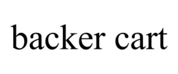 BACKER CART trademark