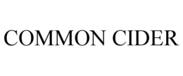 COMMON CIDER trademark