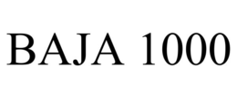 BAJA 1000 trademark