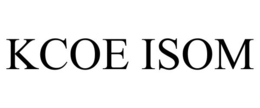 KCOE ISOM trademark