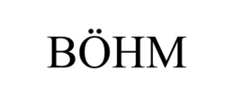 BÖHM trademark