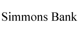 SIMMONS BANK trademark