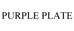 PURPLE PLATE trademark