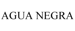 AGUA NEGRA trademark